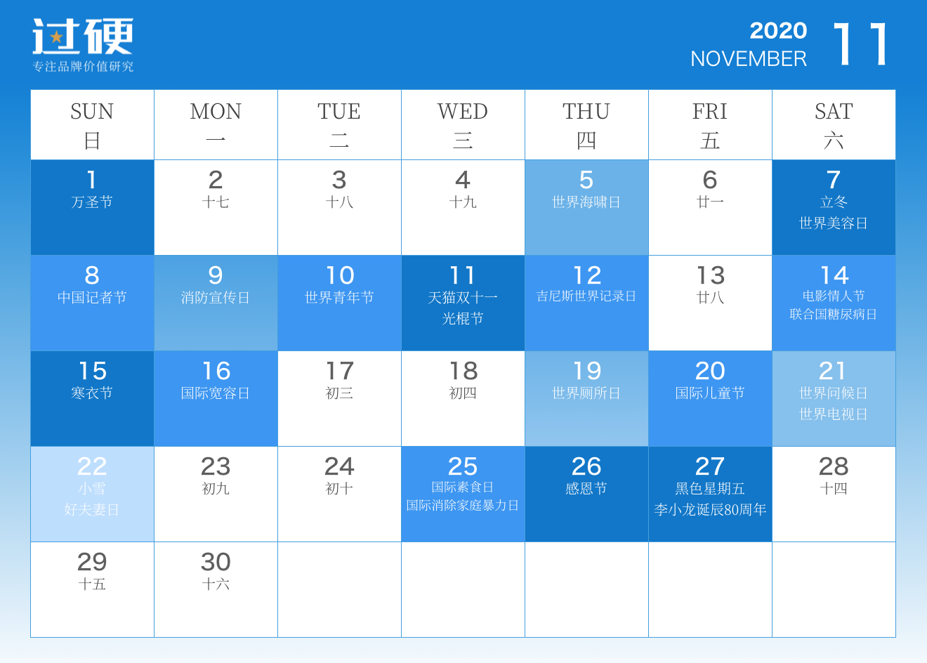 2020营销日历完整版出炉，全年300+借势热点，值得收藏