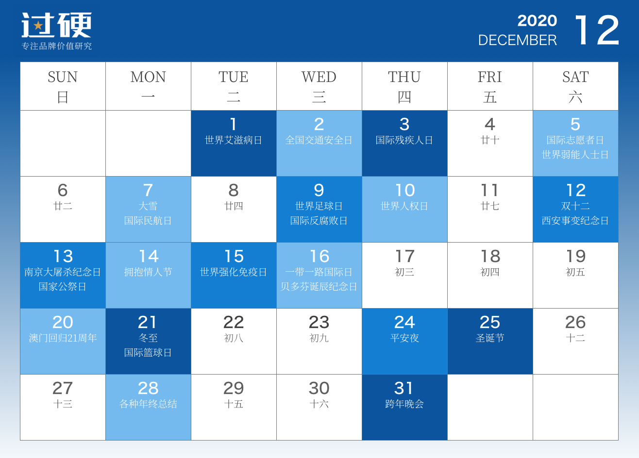 2020营销日历完整版出炉，全年300+借势热点，值得收藏