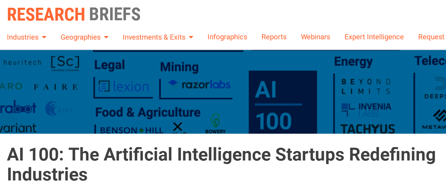 2020人工智能公司排名 2020年度全球AI企业百强榜单