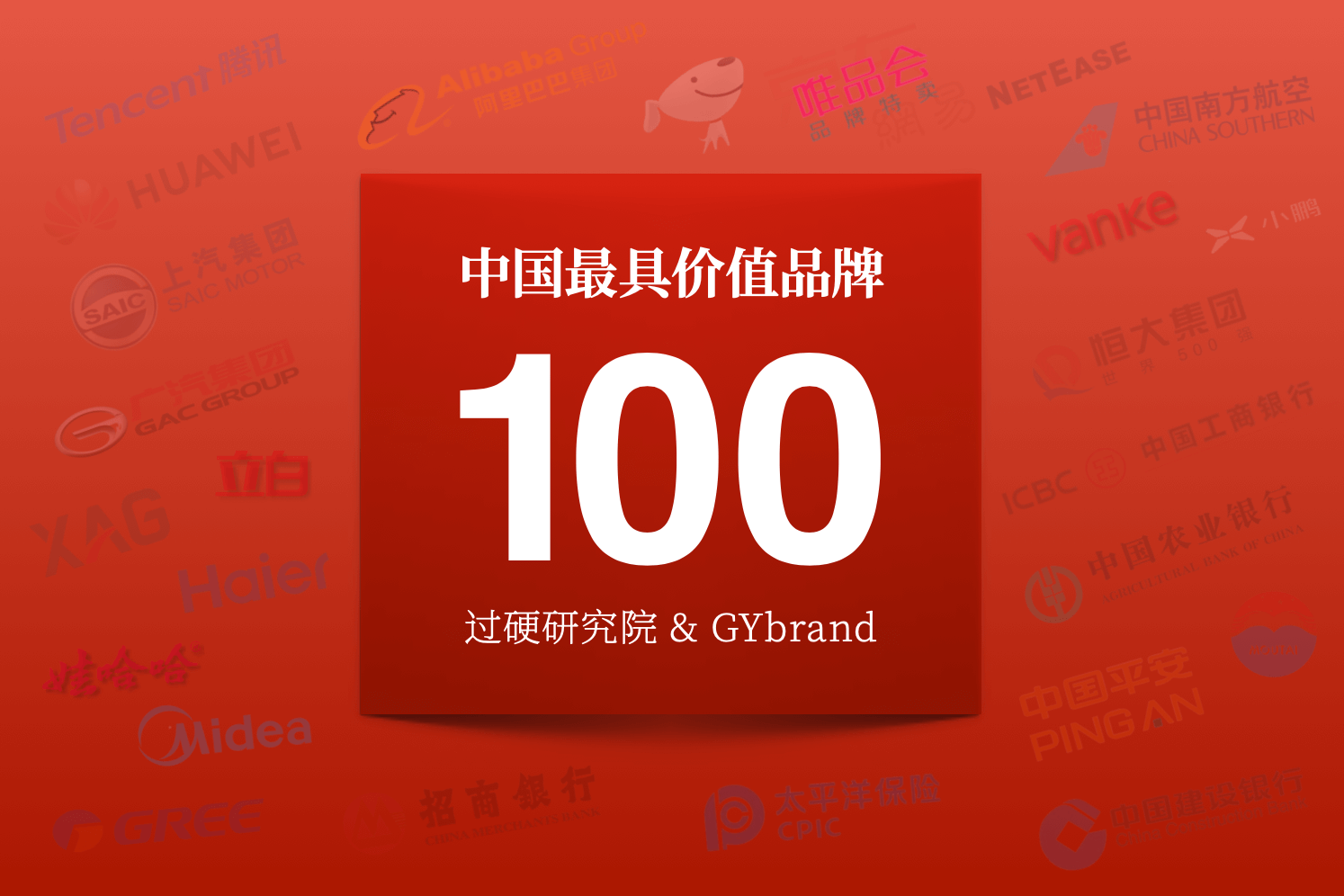2021中国最具价值品牌100强名单 中国品牌价值100强排行榜
