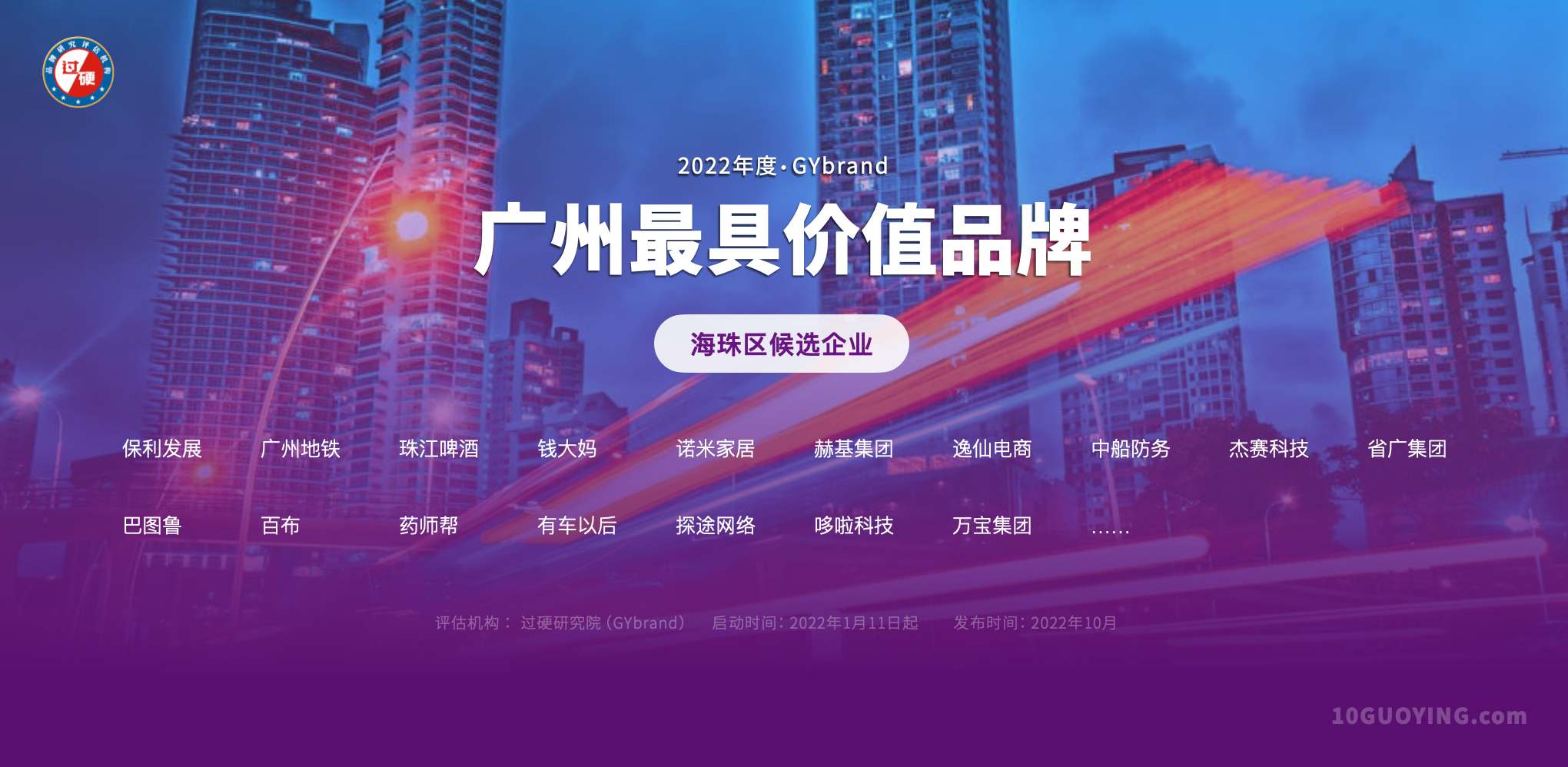 2022广州百强企业排名(海珠候选名单)